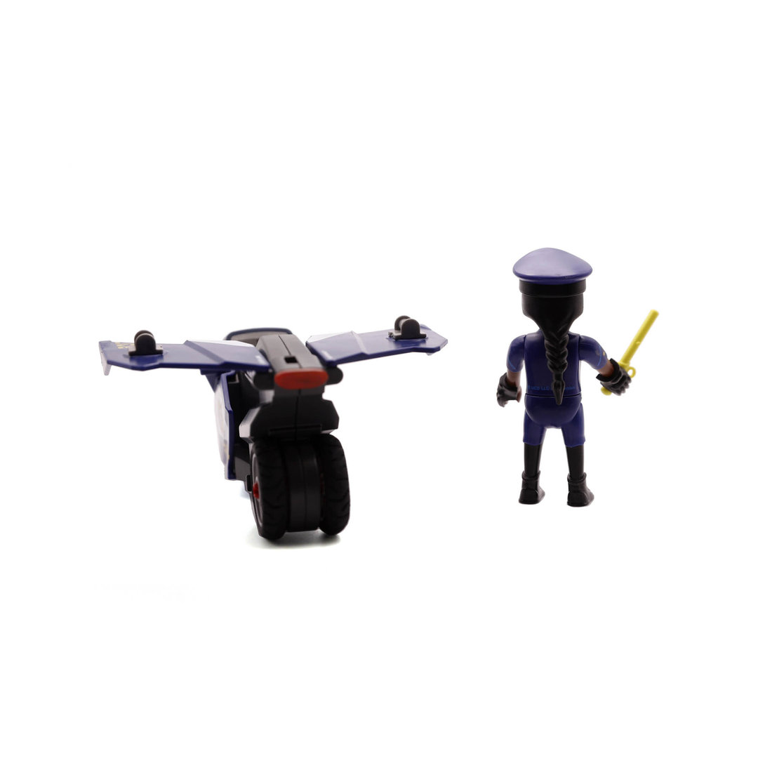 Playmobil Agente de Policia en moto ¡Mercadillo! | clickclack.es