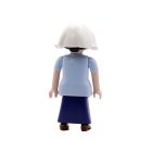 Playmobil Aldeana de azul y blanco con gorra ¡Mercadillo! | clickclack.es
