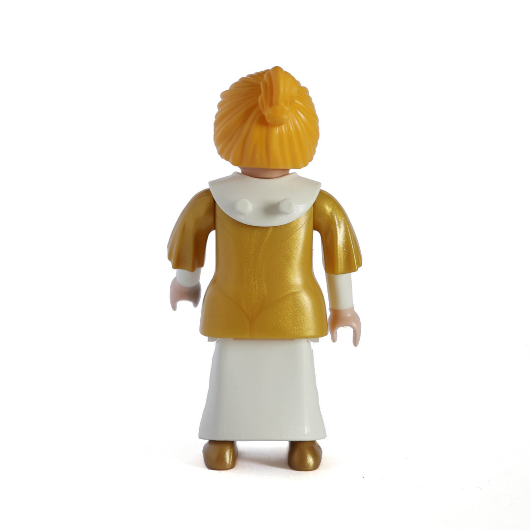 Playmobil Aldeana de blanco y oro ¡Mercadillo! | clickclack.es