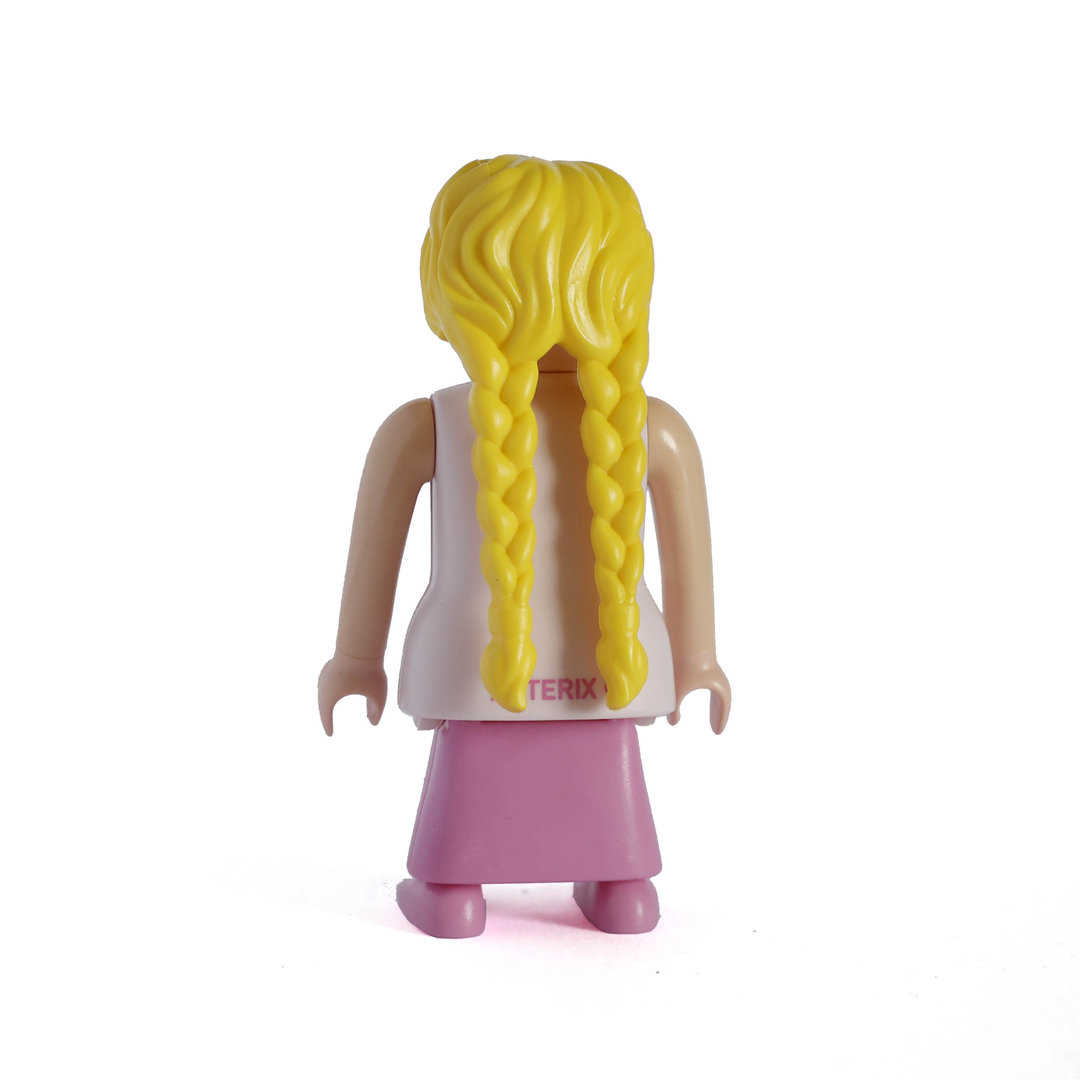Playmobil Aldeana Gala de rosa ¡Mercadillo! | clickclack.es