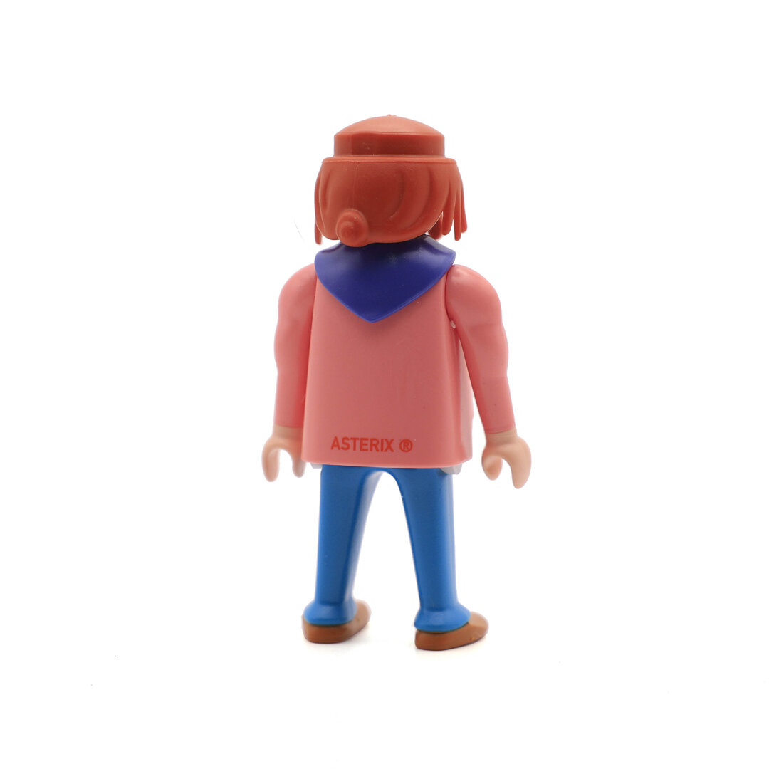 Playmobil Aldeano galo rosa y azul ¡Mercadillo! | clickclack.es