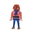 Playmobil Aldeano galo rosa y azul ¡Mercadillo! | clickclack.es