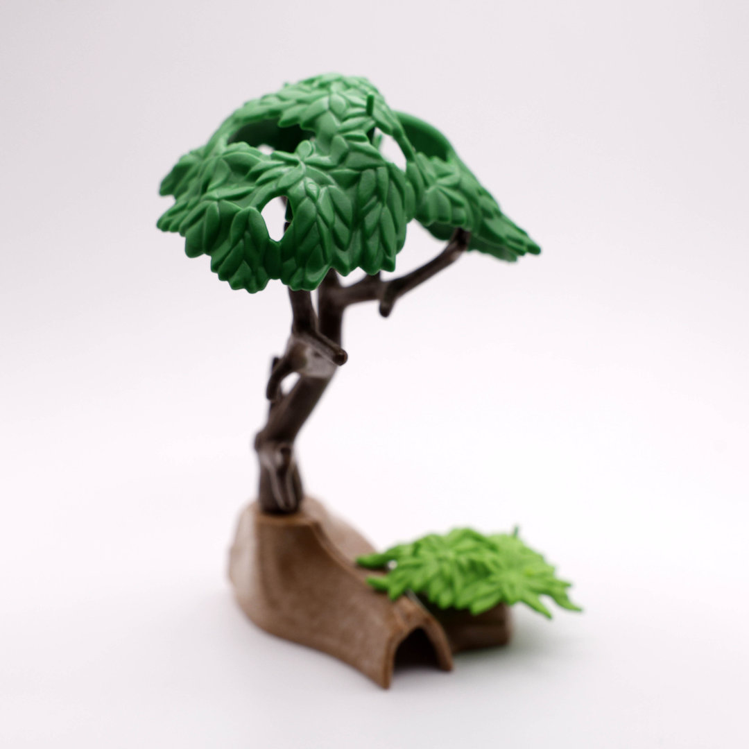 Playmobil Árbol pequeño con tronco hueco ¡Despiece! | clickclack.es