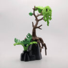 Playmobil Árbol y vegetación sobre roca ¡Despiece! | clickclack.es