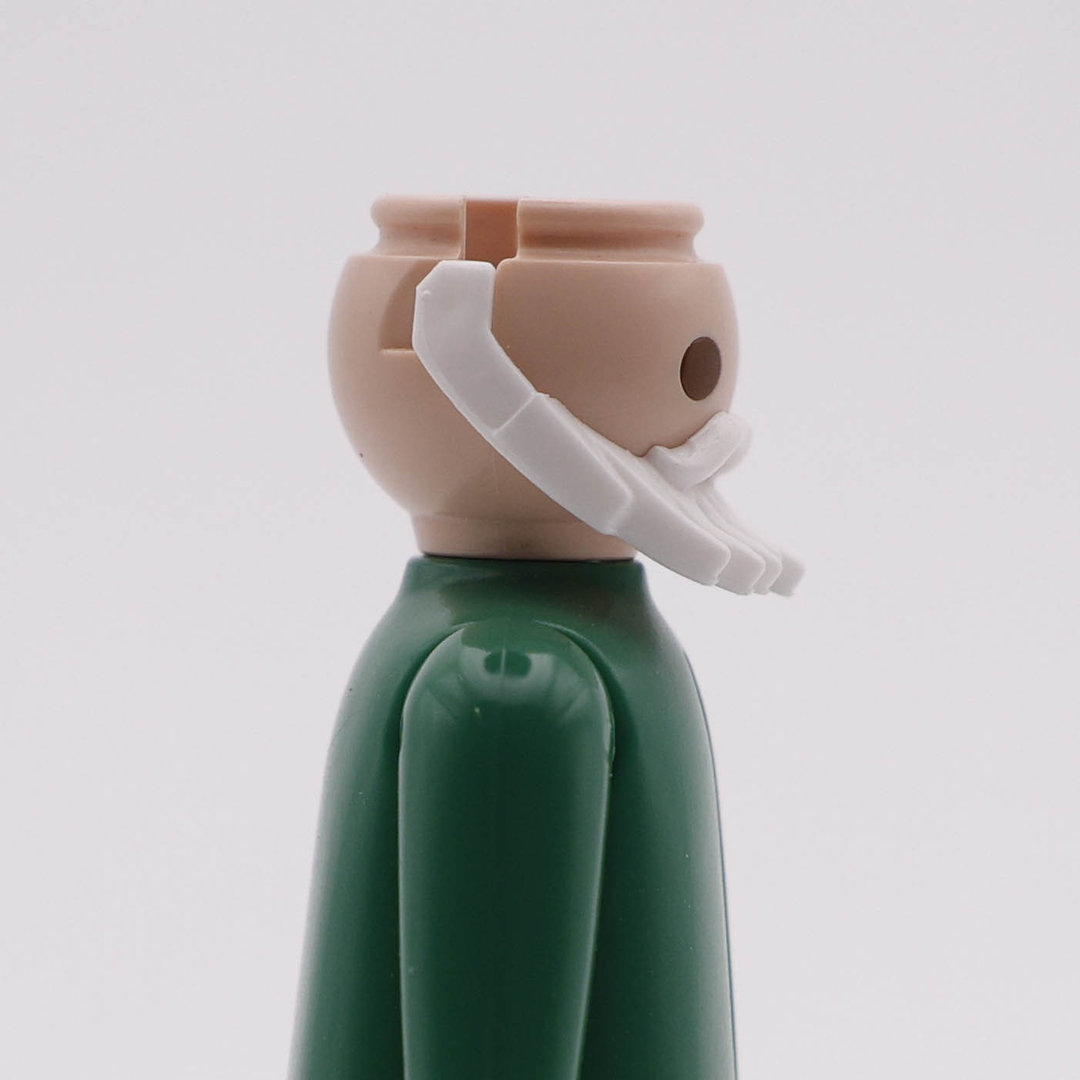 Playmobil Barba desaliñada blanca  ¡Despiece! | clickclack.es