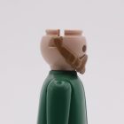 Playmobil Barba marrón caramelo leñador ¡Despiece! | clickclack.es