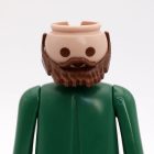 Playmobil Barba marrón desaliñada ¡Despiece! | clickclack.es