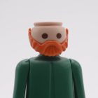 Playmobil Barba pelirroja clara leñador ¡Despiece! | clickclack.es
