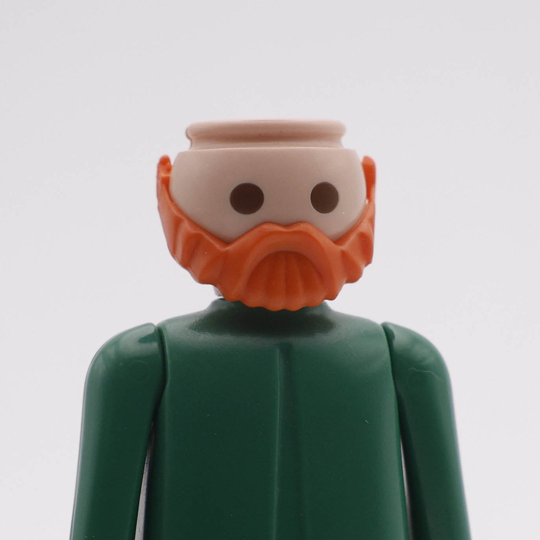 Playmobil Barba pelirroja clara leñador ¡Despiece! | clickclack.es