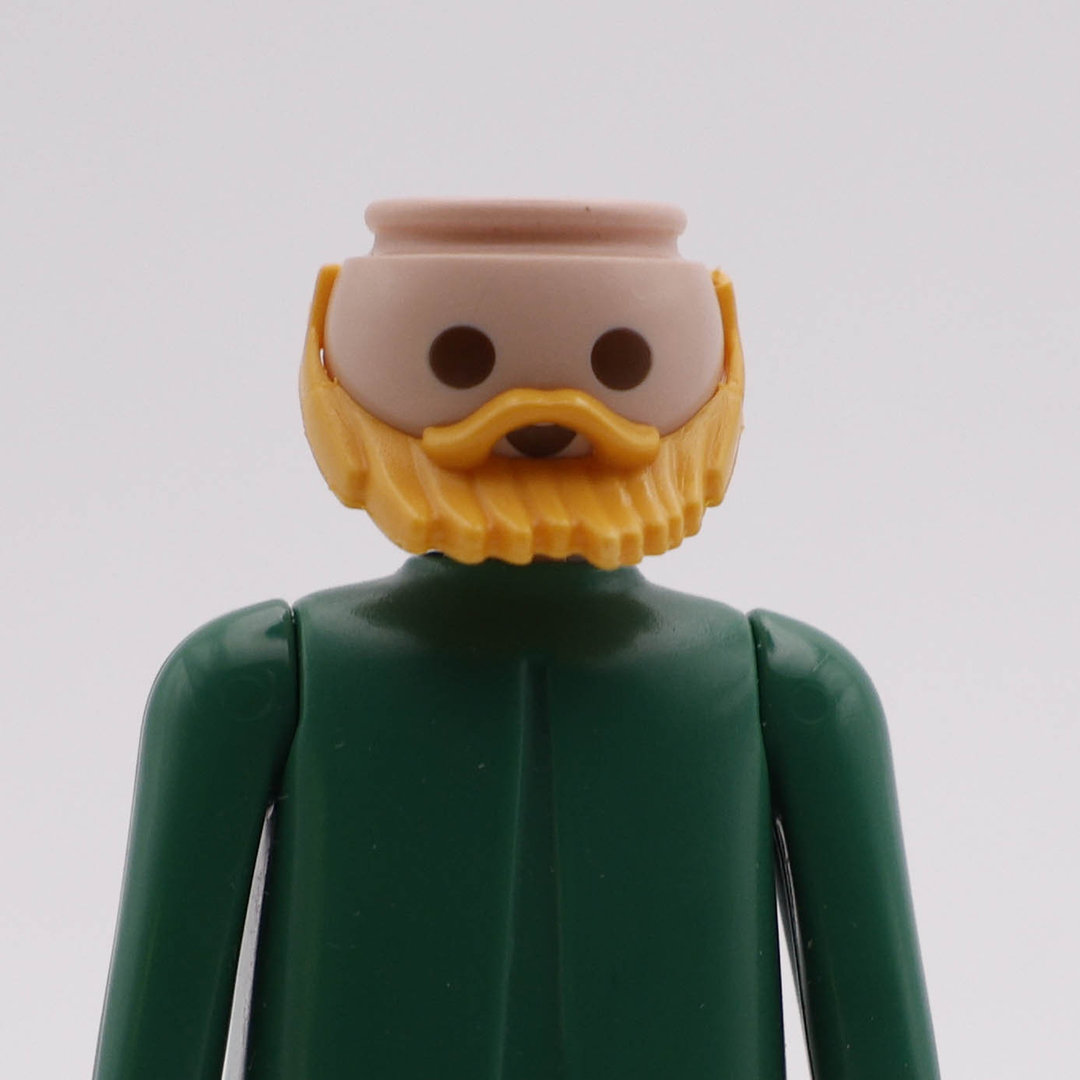 Playmobil Barba rubia desaliñada  ¡Despiece! | clickclack.es