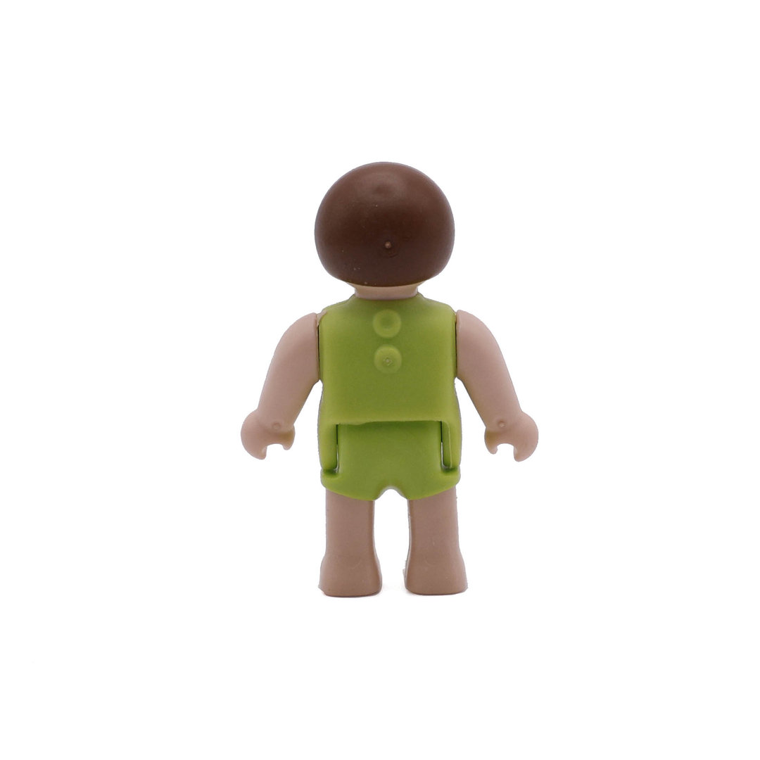 Playmobil Bebé castaño de verde y blanco ¡Mercadillo! | clickclack.es