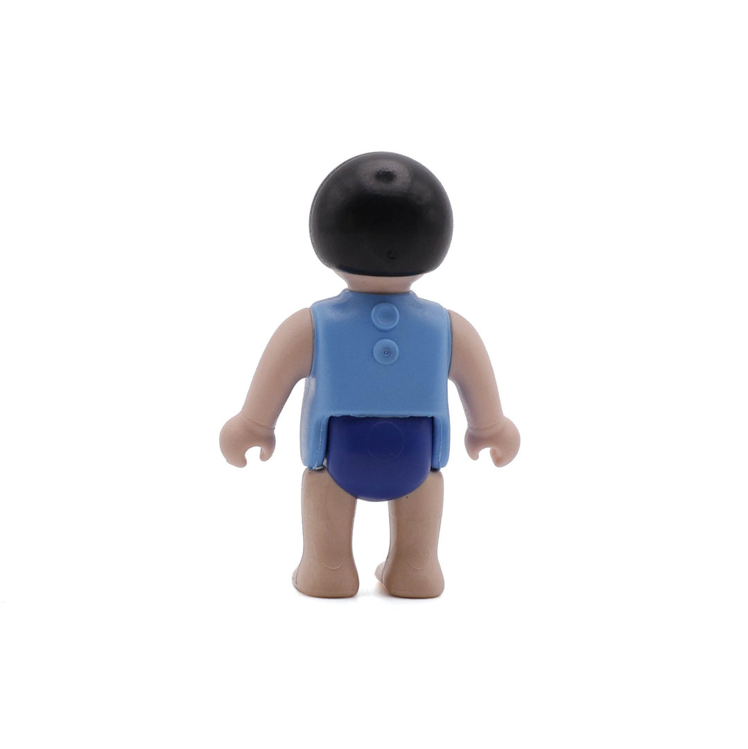 Playmobil Bebé de azul claro y oscuro ¡Mercadillo! | clickclack.es