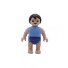 Playmobil Bebé de azul claro y oscuro ¡Mercadillo! | clickclack.es