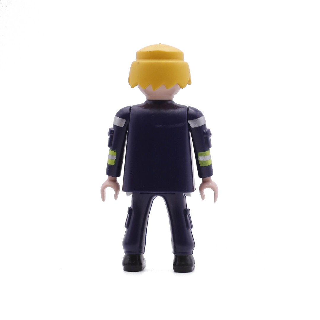 Playmobil Bombero azul básico ¡Mercadillo! | clickclack.es