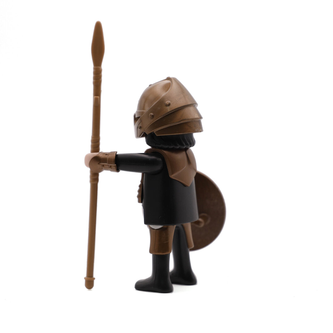 Playmobil Caballero medieval cobre negro ¡Mercadillo! | clickclack.es