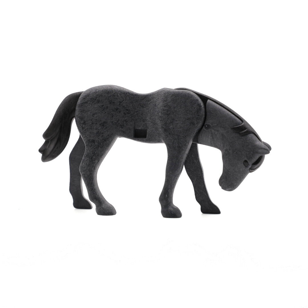 Playmobil Caballo gris 2ª generación ¡Mercadillo! | clickclack.es