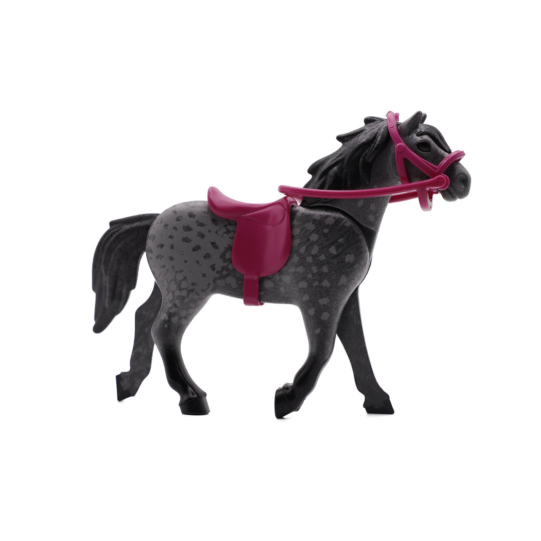 Playmobil Caballo gris oscuro moteado ¡Mercadillo! | clickclack.es