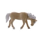 Playmobil Caballo ocre de crin blanca ¡Mercadillo! | clickclack.es
