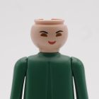 Playmobil Cabeza asiática cejas y labios rojos ¡Despiece! | clickclack.es