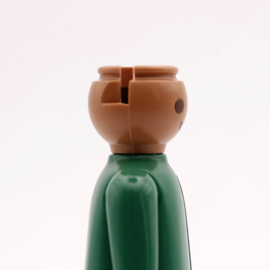 Playmobil Cabeza bronceada con hendidura ¡Despiece! | clickclack.es