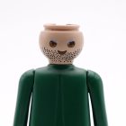 Playmobil Cabeza cejas grises y barba ¡Despiece! | clickclack.es