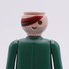 Playmobil Cabeza con barba y pañuelo rojo ¡Despiece! | clickclack.es