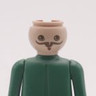 Playmobil Cabeza con bigote y perilla ¡Despiece! | clickclack.es