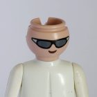 Playmobil Cabeza con gafas deportivas ¡Despiece! | clickclack.es