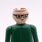 Playmobil Cabeza con gafas negras ¡Despiece! | clickclack.es