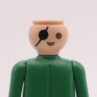 Playmobil Cabeza con parche ¡Despiece! | clickclack.es