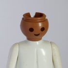 Playmobil Cabeza morena con hendidura ¡Despiece! | clickclack.es