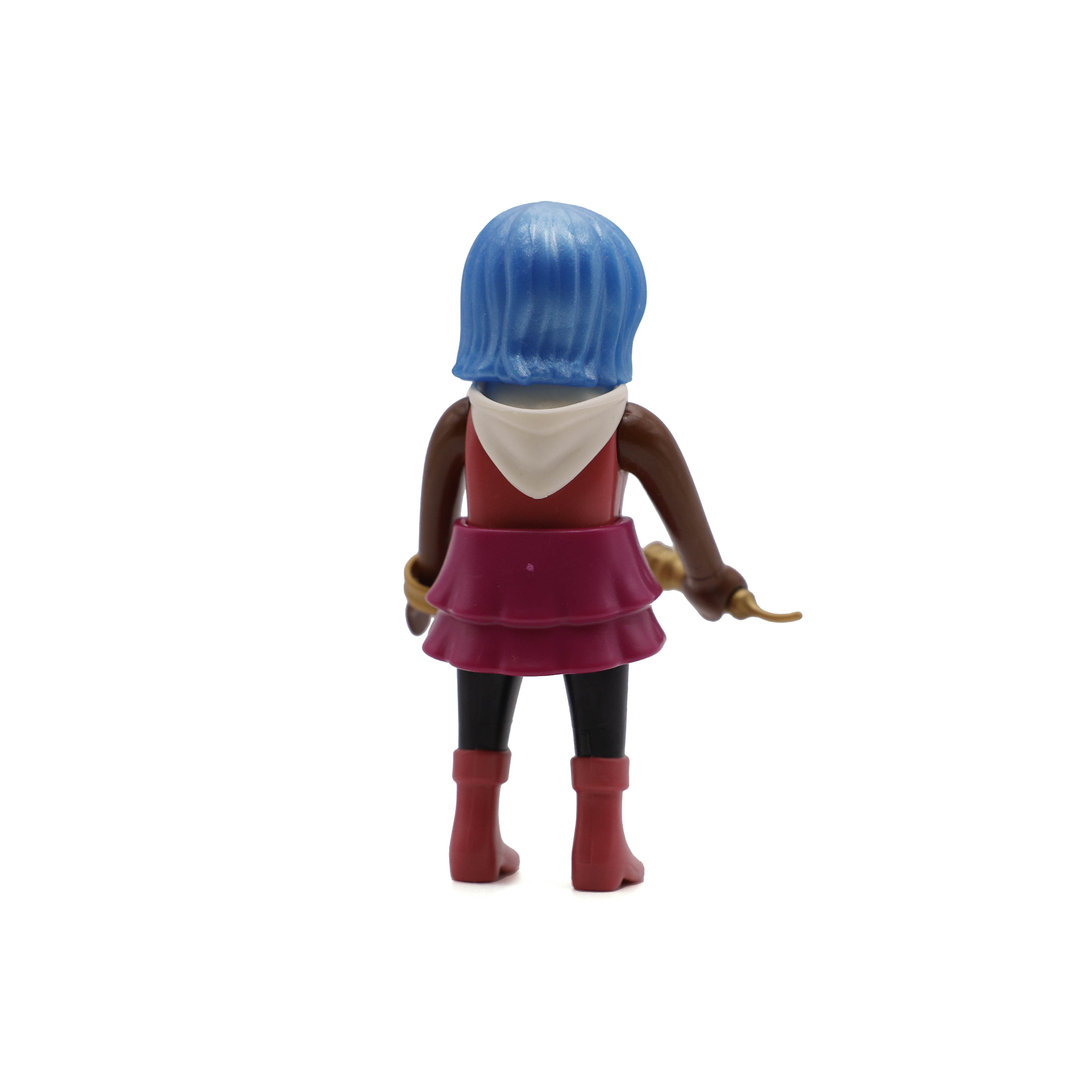 Playmobil Cantante Pop/Rock de pelo azul ¡Mercadillo! | clickclack.es