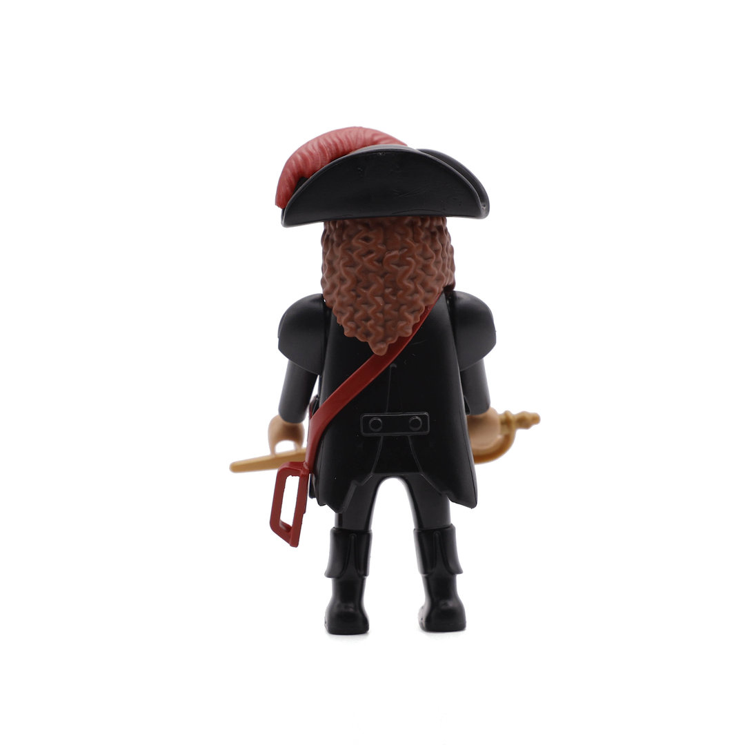 Playmobil Capitán pirata negro con espada ¡Mercadillo! | clickclack.es
