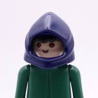 Playmobil Capucha bandido medieval azul ¡Despiece! | clickclack.es