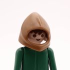 Playmobil Capucha bandido medieval marrón claro ¡Despiece! | clickclack.es