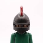 Playmobil Casco medieval antracita rojo ¡Despiece! | clickclack.es