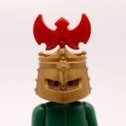 Playmobil Casco medieval dorado con pluma ¡Despiece! | clickclack.es