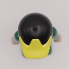 Playmobil Casco moto negro amarillo ¡Despiece! | clickclack.es