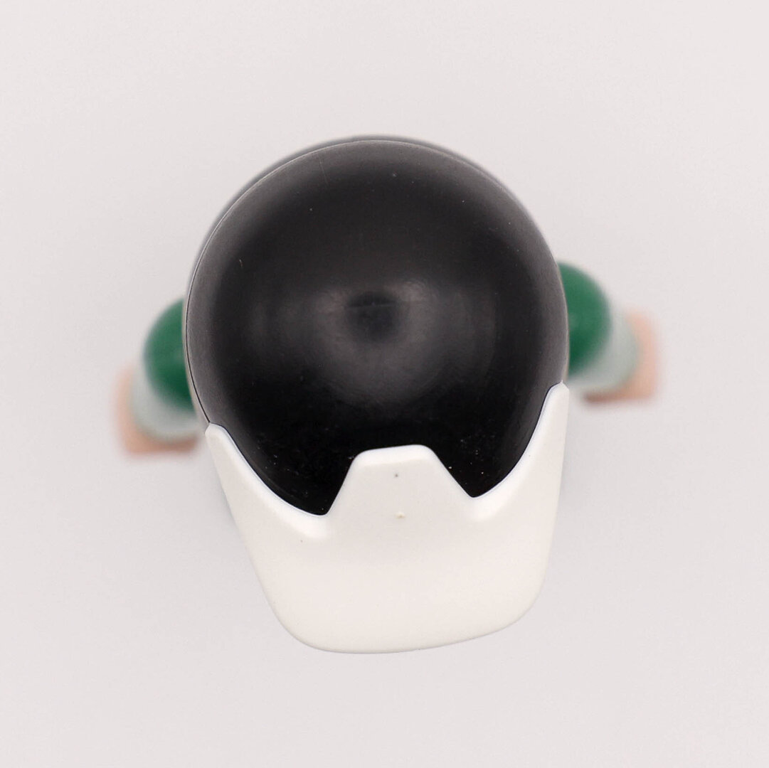 Playmobil Casco moto negro blanco ¡Despiece! | clickclack.es