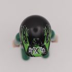 Playmobil Casco moto negro verde 4x4 ¡Despiece! | clickclack.es