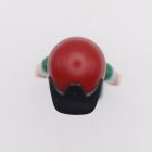Playmobil Casco moto rojo negro ¡Despiece! | clickclack.es