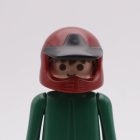 Playmobil Casco moto rojo negro ¡Despiece! | clickclack.es