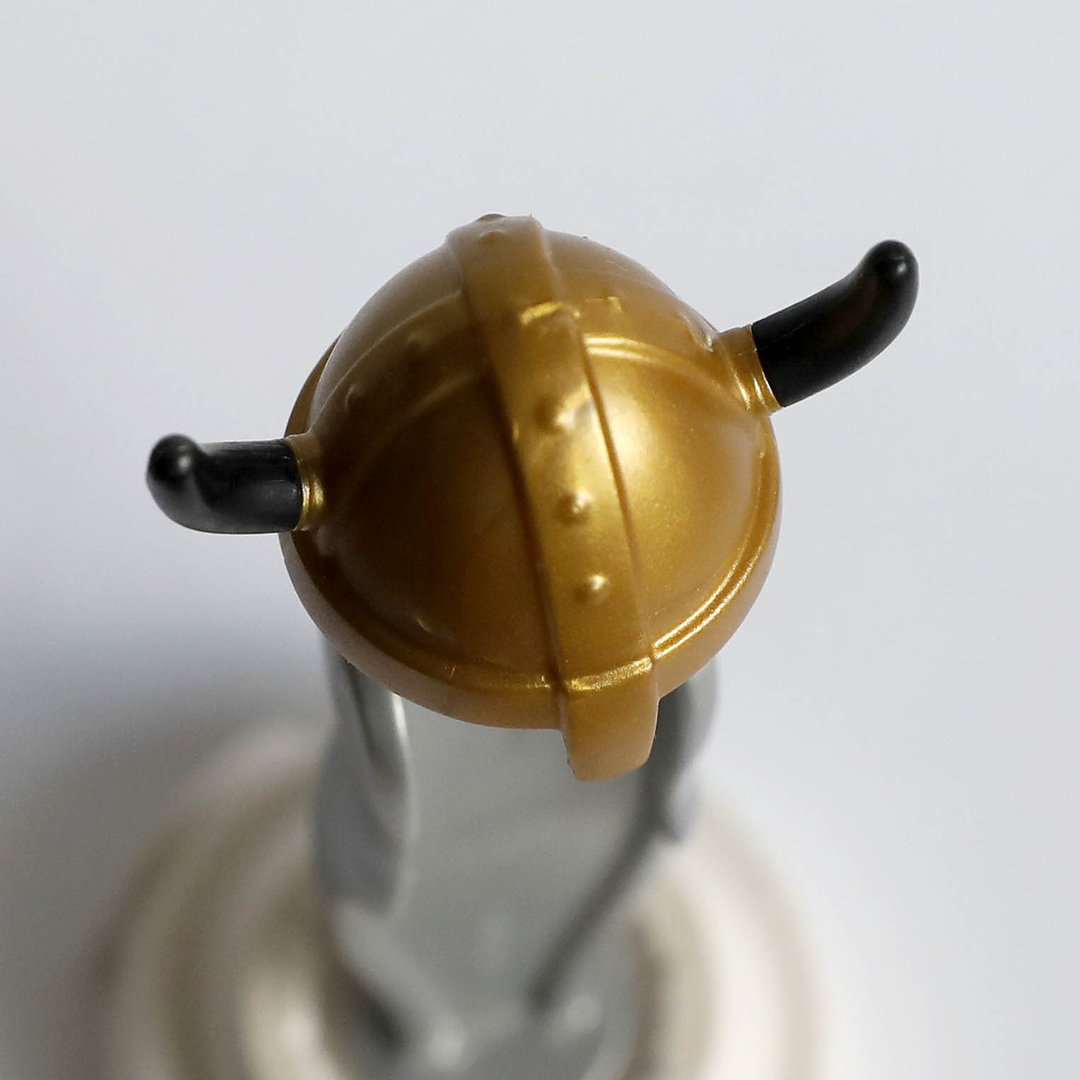 Playmobil Casco vikingo oro cuernos negros ¡Despiece! | clickclack.es