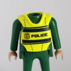 Playmobil Chaleco amarillo policía ¡Despiece! | clickclack.es