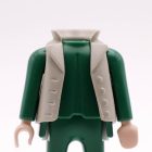 Playmobil Chaleco gris hueso con solapa ¡Despiece! | clickclack.es