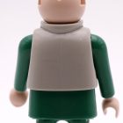 Playmobil Chaleco gris hueso corto ¡Despiece! | clickclack.es