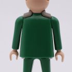 Playmobil Chaleco marrón a cuadros ¡Despiece! | clickclack.es
