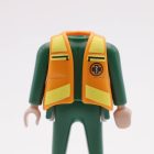 Playmobil Chaleco naranja médico ¡Despiece! | clickclack.es
