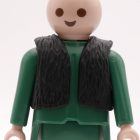 Playmobil Chaleco negro pastor ¡Despiece! | clickclack.es