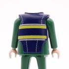 Playmobil Chaleco policia azul ¡Despiece! | clickclack.es